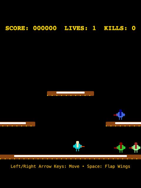Joust 1980 screenshot