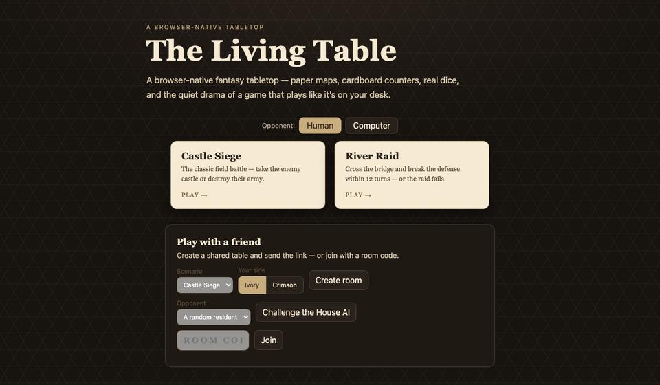 The Living Table