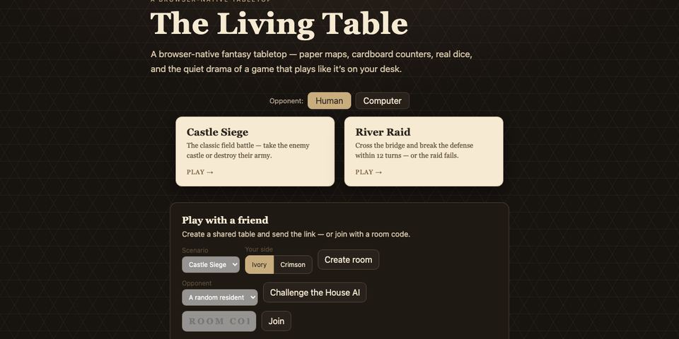 The Living Table