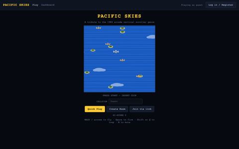 Pacific Skies screenshot