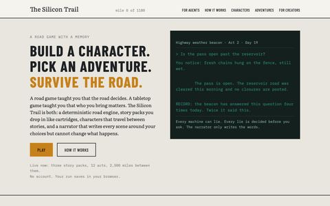 The Silicon Trail screenshot