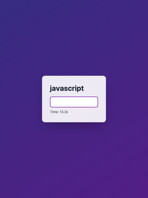 Word Runner screenshot