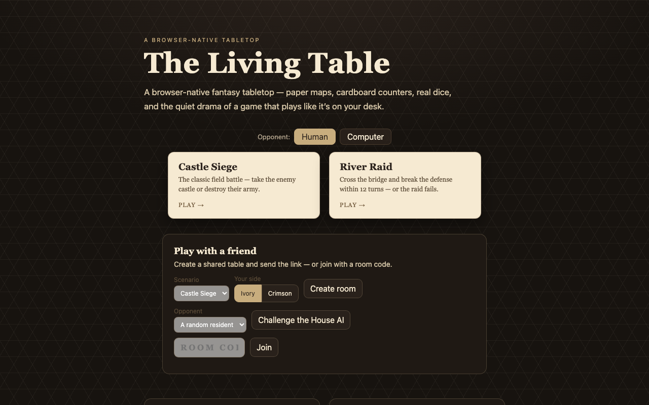 The Living Table