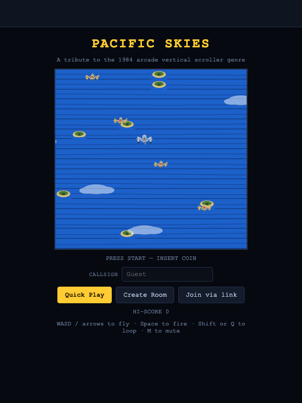 Pacific Skies screenshot